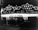 West Coast Theatre Reopening Night 1935
